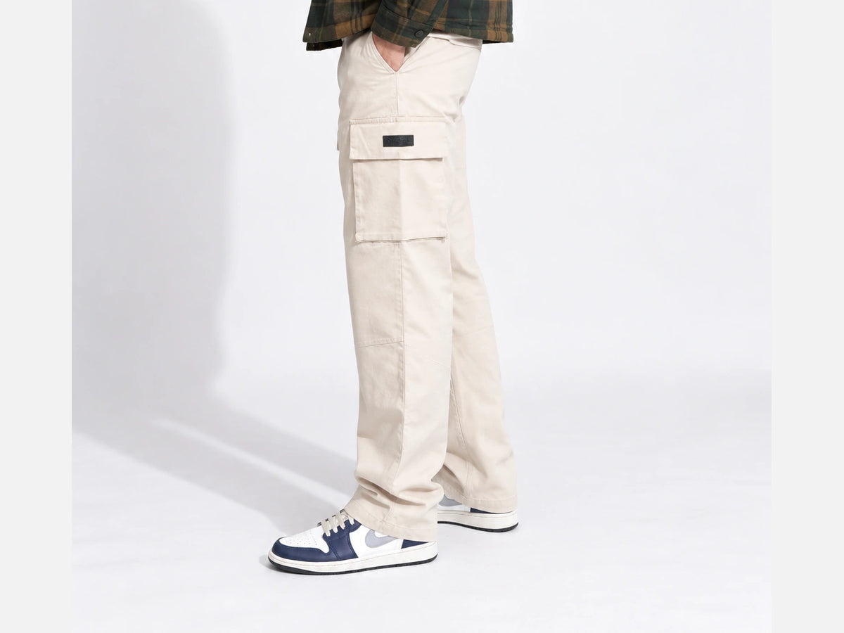 NUKRA Men Relaxed Fit Cargo Pants