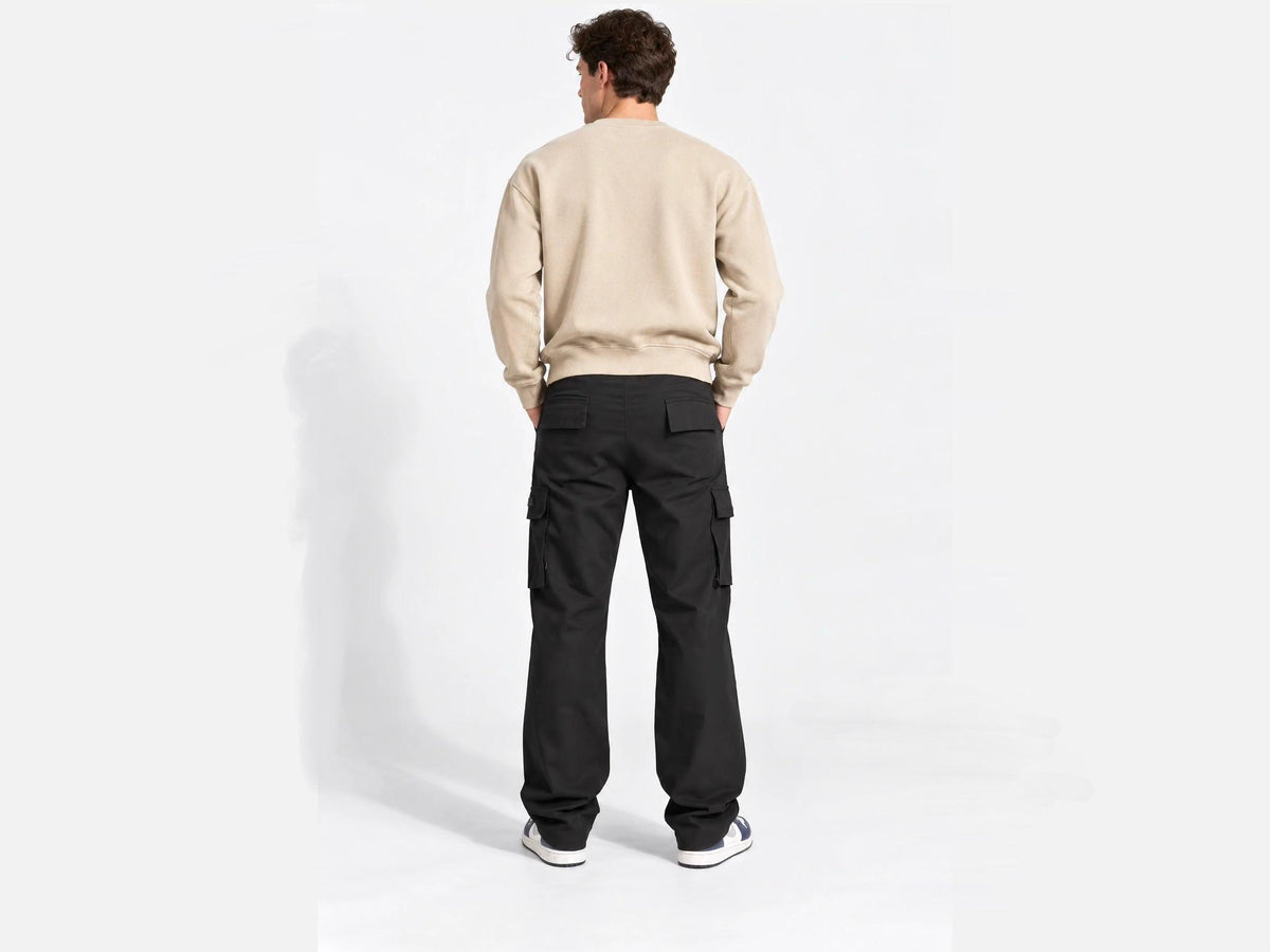 NUKRA Men Relaxed Fit Cargo Pants