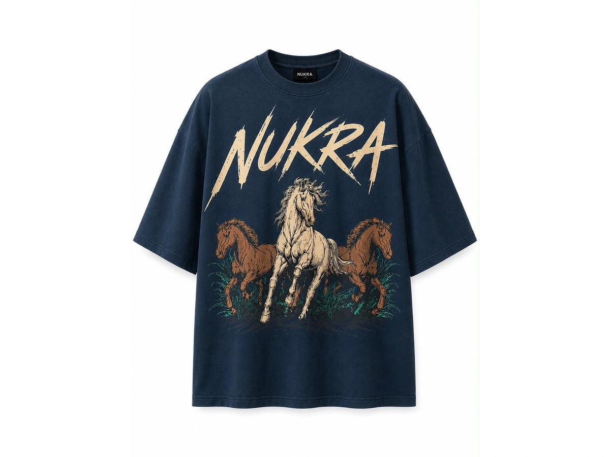 Rare Stallion Oversized Tee