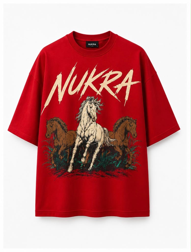 Rare Stallion Oversized Tee